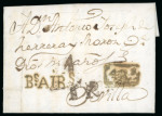 Stamp of Argentina » Outgoing Mail 1775, July 30. Entire letter from Buenos Aires to Seville, showing “Bs.AIR.s.” a