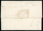 Stamp of Argentina » Incoming Mail 1802,  Dec.  9.  Entire  letter  from  Vigo  (Spain)  to  Buenos  Aires,  bearin