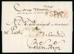Stamp of Argentina » Incoming Mail 1802,  Dec.  9.  Entire  letter  from  Vigo  (Spain)  to  Buenos  Aires,  bearin
