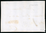 Stamp of Chile » Incoming Mail 1770  circa.  Cover  front  to  Santiago  de  Chile,  carried  via  Cádiz  where