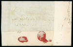 Stamp of Colombia » Outgoing Mail 1810 circa. Cover (two back flaps lacking) from Cartagena to Havana, handstamped