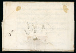 Stamp of Mexico » Outgoing Mail 1805, Feb. 23. Entire letter to Iruz (Spain), datelined in Hacienda de Galindo (