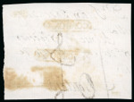 Stamp of Mexico » Outgoing Mail 1820  circa.  Cover  front  from  Córdova  (Veracruz)  to  Madrid,  displaying  