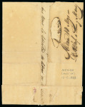 Stamp of Mexico » Outgoing Mail 1833, May 12. Entire letter from Mérida to Havana, carried by the “Empresa de Co