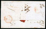 Stamp of Mexico » Outgoing Mail 1847,  April  1st.  Entire  letter  from  Mexico  City  to  Madrid,  endorsed  “