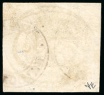 Stamp of Brazil » 1843 Bull's Eyes 1843, 60r black, intermediate impression, "VILLA DE MARAGOGIPE", unique