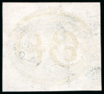 Stamp of Brazil » 1843 Bull's Eyes 1843, 60r black, early impression, "RIO GRANDE/PRO SUL/RIO PARDO"  ds