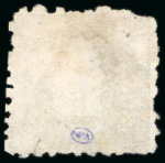 Stamp of Japan » 1872, Dragons sen unit, perforated 1872, 1/2 sen dark brown plate 2, ductile paper, pos. 40