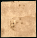 Stamp of Brazil » 1843 Bull's Eyes 1843, 30r black, intermediate impression, a large margined