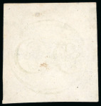 Stamp of Brazil » 1843 Bull's Eyes 1843, 90r black, late impression, "CORREIO GERAL DE GOAZ" cds
