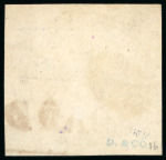 Stamp of Brazil » 1843 Bull's Eyes 1843, 90r black, late impression, framed "S.JOÅO DO P.e" hs in brown from S. João do Principe