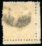 Stamp of Japan » 1874, Cherry Blossoms, Native Paper, with syllabics 1874, 6 sen violet brown syll. ro (2), a position 33 example from the lower left of the sheet