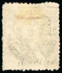 Stamp of Japan » 1874, Cherry Blossoms, Native Paper, with syllabics 1874, 30 sen grey-black syll. i (1) pos. 12 