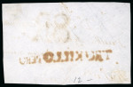 Stamp of Peru » Outgoing Mail 1810 circa. Cover front from Trujillo via Cartagena-Corunna to Cádiz (Spain), we