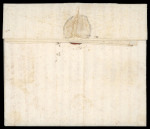 Stamp of Peru » Incoming Mail 1765,  Feb.  2.  Entire  letter  from  Cádiz  (Spain)  to  Lima,  struck  by  fi