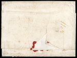 Stamp of Spain 1778  circa.  Cover from Madrid  addressed  to  Lima,  the highest franking to the Americas with any of the “España” postmarks.