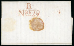 Stamp of Puerto Rico » Outgoing Mail 1832, Aug. 28. Entire letter from San Juan to Barcelona, cleanly handstamped by 