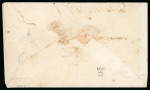 Stamp of Puerto Rico 1874 (Sept 5). Cover from Valladolid (Spain), the latest usage recorded of a “España” postmark in America.