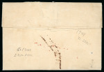 Stamp of Uruguay » Outgoing Mail 1809,  Jan.  11.  Entire  letter  from  Montevideo  to  Buenos  Aires,  struck  
