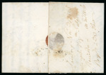 Stamp of Venezuela 1805,  Nov.  3.  Entire  letter  from  Caracas  to  Puerto  de  la  Orotava  (Te