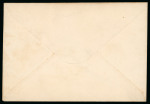 Stamp of Olympics » 1948 London Korea: 1948 (Jun 1) plain envelope with 5w and 10w Olympic stamps tied by a very fine strike of the Olympic cancel in violet,