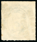 Stamp of Brazil » 1866-83 Dom Pedro » 1866 "Black Beard" Issue 1876, 50r blue, "cracked plate", one showing coloured