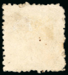 Stamp of Japan » 1875-1876, Cherry Blossoms Changed designs, no syllabics 1875, 1 sen brown pos. 18 with retouch type A, cancelled