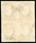 Stamp of Brazil » 1866-83 Dom Pedro » 1877-78 Roulette "White Beard" Issue 1878, 1,000r grey slate, block of four from the left