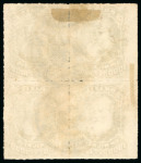Stamp of Brazil » 1866-83 Dom Pedro » 1877-78 Roulette "White Beard" Issue 1878, 1,000r grey slate, block of four from the left