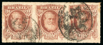 Stamp of Brazil » 1866-83 Dom Pedro » "Dom Pedro" Lots and Collections 1866-78. An astonishing collection of Dom Pedro multiples