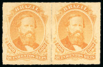 Stamp of Brazil » 1866-83 Dom Pedro » "Dom Pedro" Lots and Collections 1866-78. An astonishing collection of Dom Pedro multiples