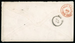 Stamp of Brazil » 1866-83 Dom Pedro » "Dom Pedro" Lots and Collections 1866-78. An remarkable assembly of postal history comprising 150 covers from the three "Dom Pedro" Issues