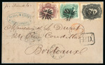 Stamp of Brazil » 1866-83 Dom Pedro » "Dom Pedro" Lots and Collections 1866-78. An remarkable assembly of postal history comprising 150 covers from the three "Dom Pedro" Issues