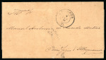 Stamp of Brazil » 1866-83 Dom Pedro » "Dom Pedro" Lots and Collections 1866-78. An remarkable assembly of postal history comprising 150 covers from the three "Dom Pedro" Issues
