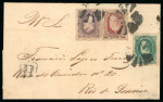 Stamp of Brazil » 1866-83 Dom Pedro » "Dom Pedro" Lots and Collections 1866-78. An remarkable assembly of postal history comprising 150 covers from the three "Dom Pedro" Issues