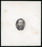 Stamp of Brazil » 1866-83 Dom Pedro » "Dom Pedro" Lots and Collections 1866, "Black Beard" assembly of over 115 proofs