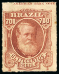 Stamp of Brazil » 1866-83 Dom Pedro » "Dom Pedro" Lots and Collections 1866-78, lot comprising over 200 stamps 