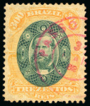 Stamp of Brazil » 1866-83 Dom Pedro » "Dom Pedro" Lots and Collections 1866-78, lot comprising over 200 stamps 