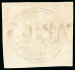 Stamp of Brazil » 1843 Bull's Eyes 1843, 90r black, early impression, large margins on