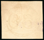 Stamp of Brazil » 1843 Bull's Eyes 1843, 90r black, early impression, "S.JOZE" double-framed hs in purple and Rio cds