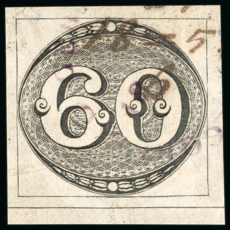 Stamp of Brazil » 1843 Bull's Eyes 1843, "Bull's Eyes" assembly of 25 stamps used,