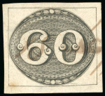 Stamp of Brazil » 1843 Bull's Eyes 1843, "Bull's Eyes" assembly of 25 stamps used,