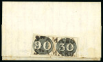 Stamp of Brazil » 1843 Bull's Eyes THE EARLIEST "BULL'S EYE" COVER RECORDED SENT ABROAD
