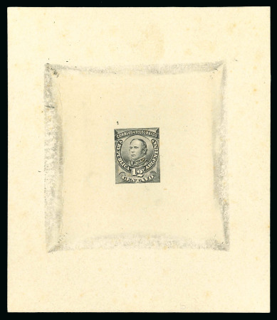 Stamp of Large Lots and Collections Argentina: 1889-91, "Sudamericana" Issue: assembly containing 41 proofs