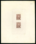 Stamp of Argentina » General issues 1892-95, "José de San Martín", composite die proof