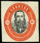 Stamp of Mexico Essays "Full Face" and "Profile"