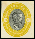Stamp of Mexico Essays "Full Face" and "Profile"