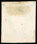 Stamp of Mexico Blue unfinished die proof 13c