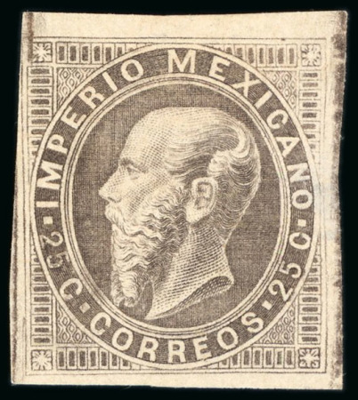 Stamp of Mexico Two trial proofs 