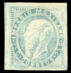 Stamp of Mexico Two trial proofs 